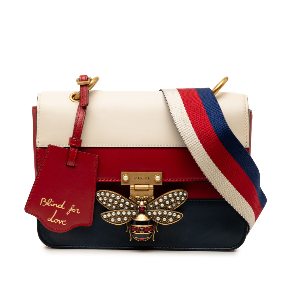 Pre-Loved Gucci Medium Calfskin Queen Margaret Flap Shoulder Bag - Picture 1 of 7